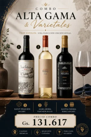 Combo Alta Gama & Varietales