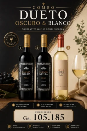 Combo Dueto Oscuro & Blanco