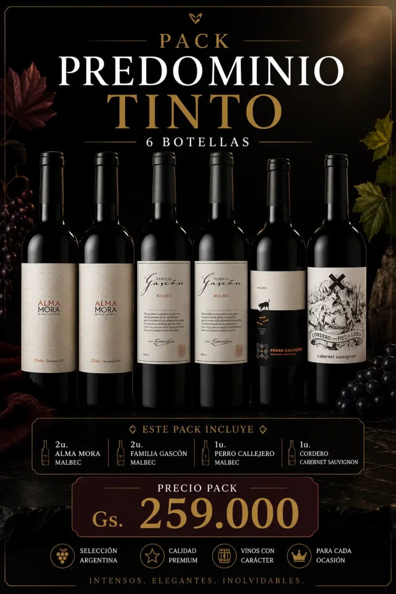 Pack Predominio Tinto